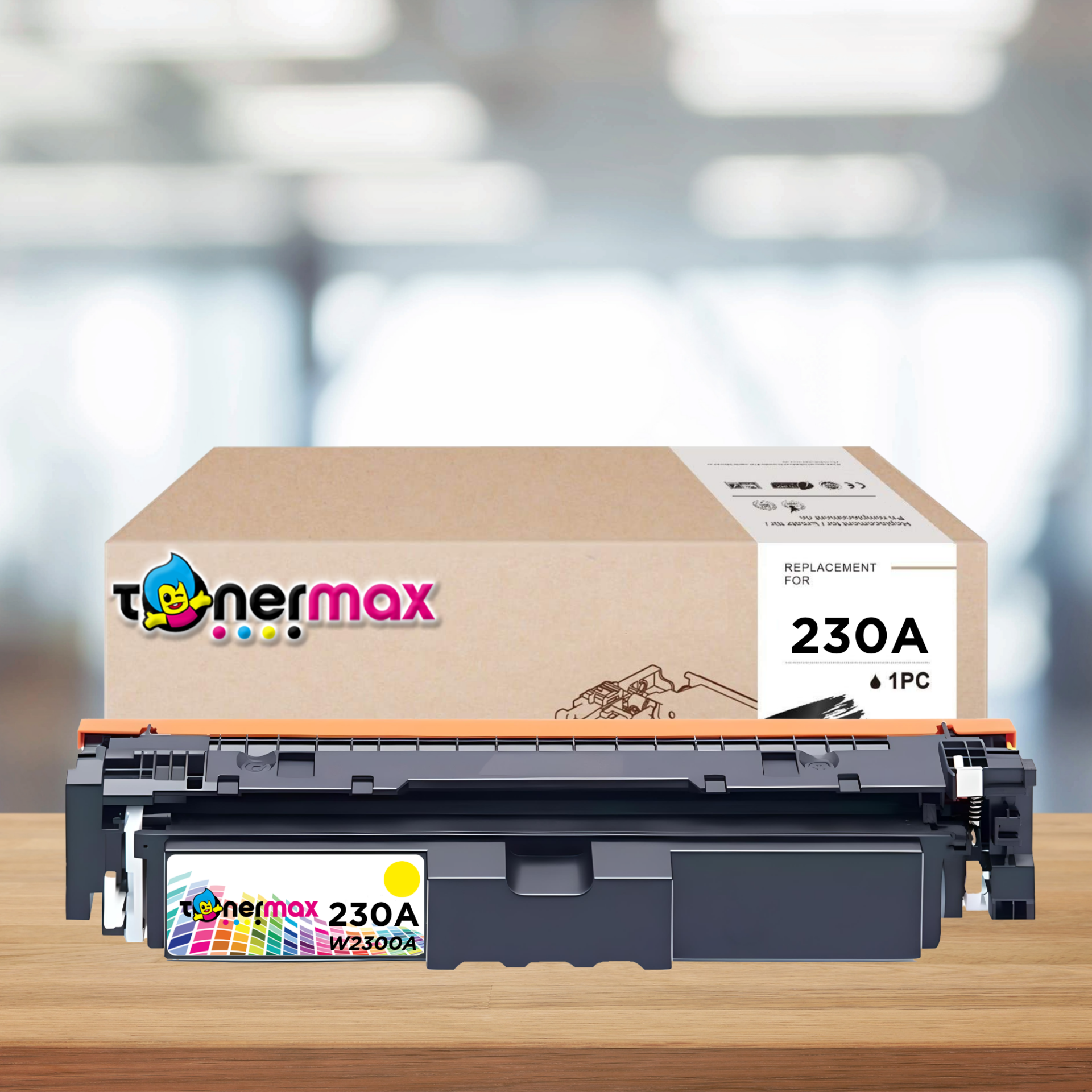 HP 230A W2302A Tonermax Muadil Sarı Toner