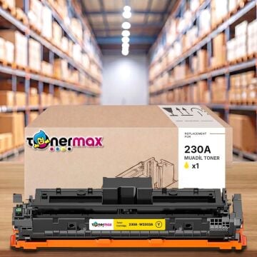 Hp 230A W2302A Muadil Toner Sarı- Çipli / Hp Color LaserJet Pro 4203dn / 4203dw / 4303dw / 4303fdn / 4303fdw