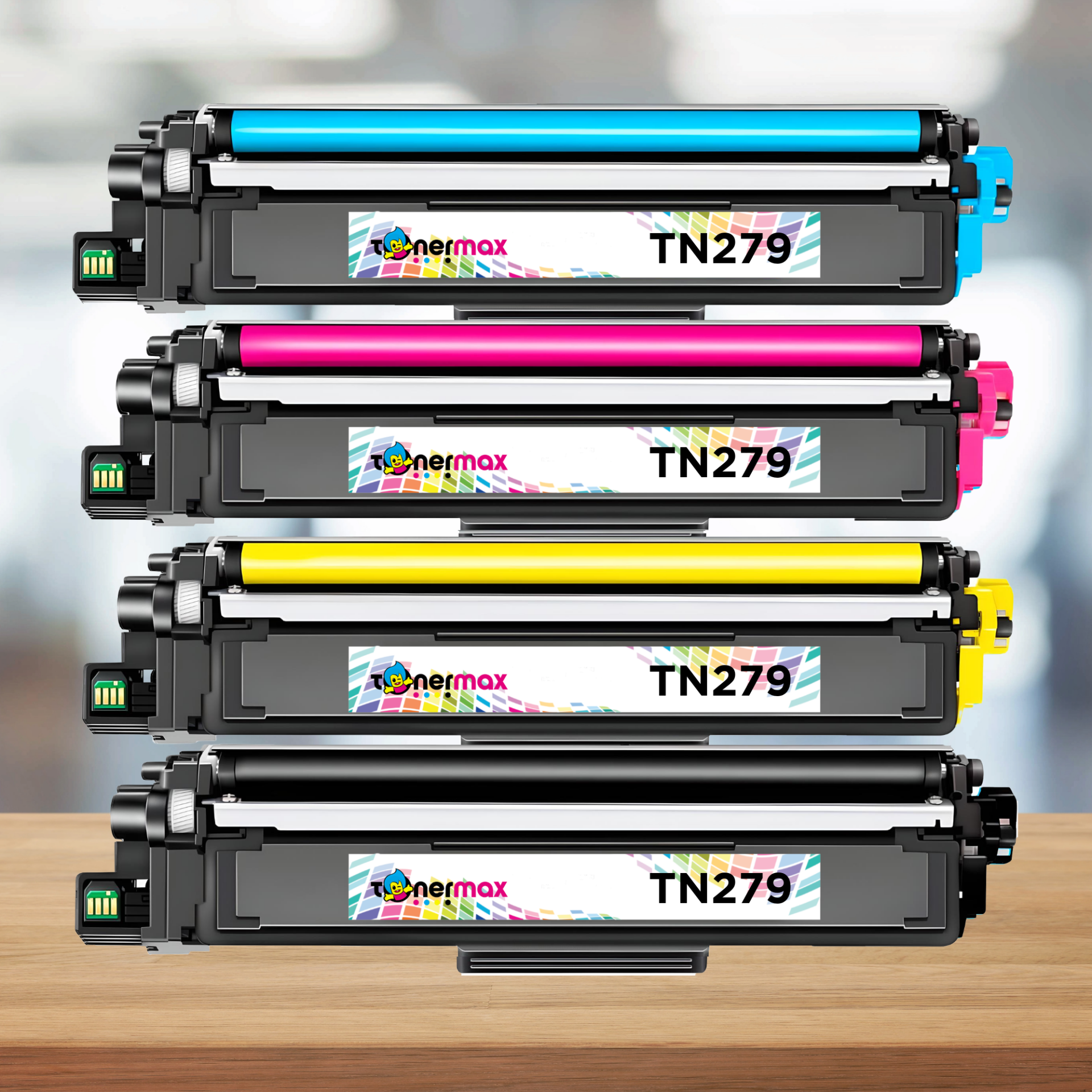 Brother TN-279XL Muadil Toner Set- Çipli / DCP-L3560CDW / HL-L3280CDW / MFC- L3760CDW / L8390CDW