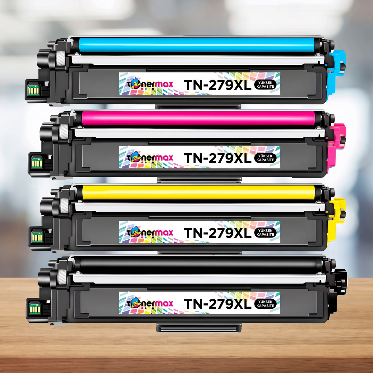 TonerMAX® TN-279XL CMYK Muadil Toner Takımı