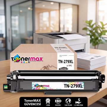 Brother TN-279XL Muadil Toner Siyah- Çipli / DCP-L3560CDW / HL-L3280CDW / MFC- L3760CDW / L8390CDW