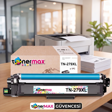 Brother TN-279XL Muadil Toner Mavi- Çipli / DCP-L3560CDW / HL-L3280CDW / MFC-L3760CDW / L8390CDW