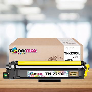 Brother TN-279XL Muadil Toner Sarı- Çipli / DCP-L3560CDW / HL-L3280CDW / MFC-L3760CDW / L8390CDW