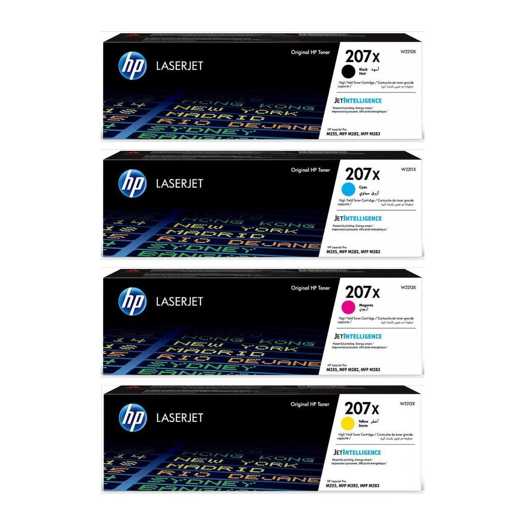 TonerMAX® HP 207X CMYK Orijinal Toner Takımı