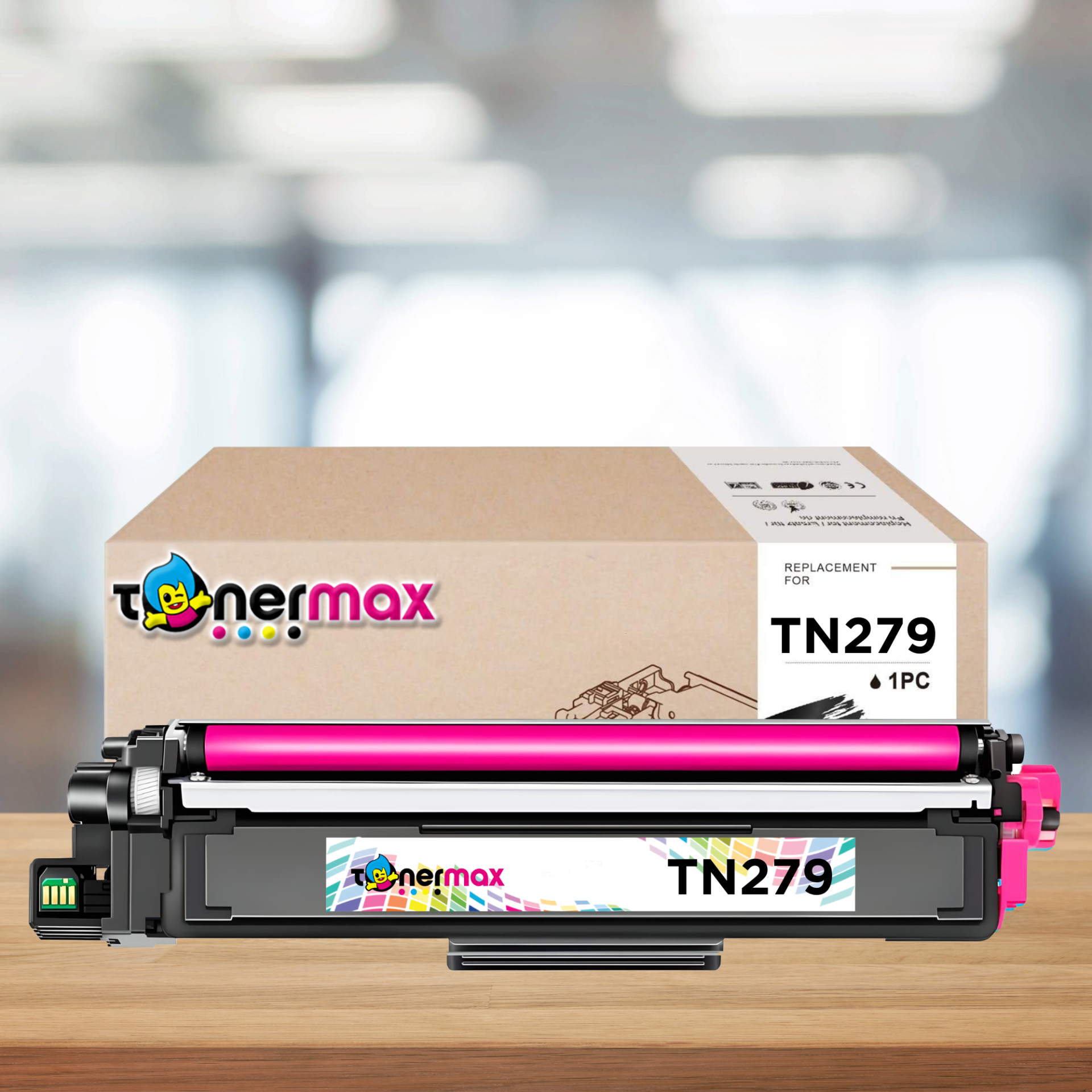Brother TN-279XL Muadil Toner Kırmızı- Çipli / DCP-L3560CDW / HL-L3280CDW / MFC-L3270CDW / L3760CDW / L8390CDW