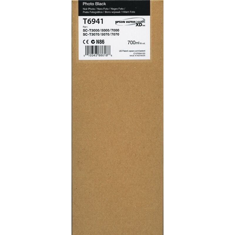 Epson T6941 - C13T694100 → Foto Siyah Orijinal Kartuş