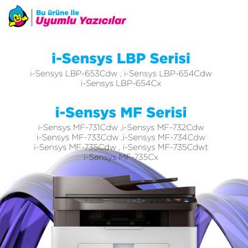 Canon CRG-046H Muadil Toner Set / LBP653 / LBP654 / MF732 / MF734 / MF735