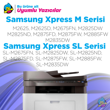 Samsung MLT-D116L Muadil Toner/ M2625 / M2626 / M2826 / M2876 / M2675 / M2825 / M2826