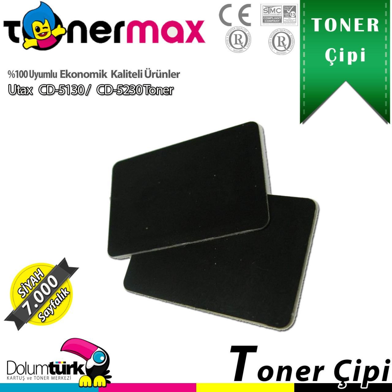 Utax CD5130 / CD5230 / CD6230 / P3020 MFP / P3025 MFP Çip