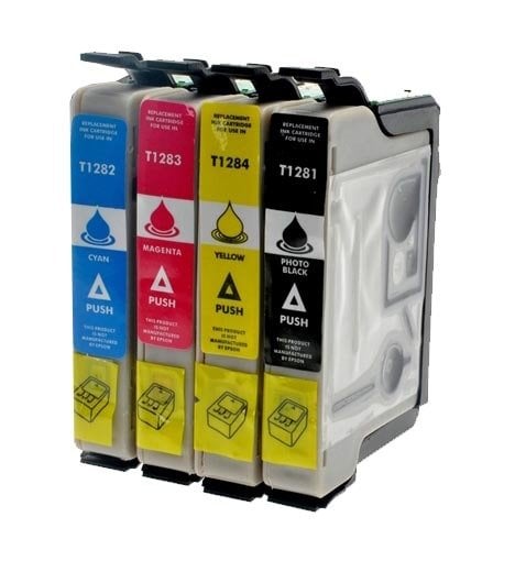 Epson T1285 Muadil Kartuş Set