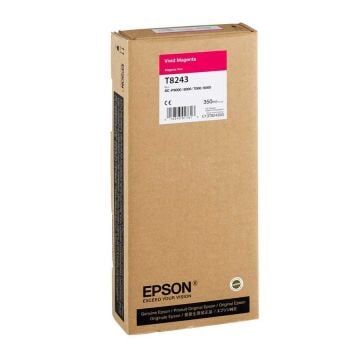 Epson T8243 - C13T824300 Kırmızı Orijinal Kartuş (350 ml)