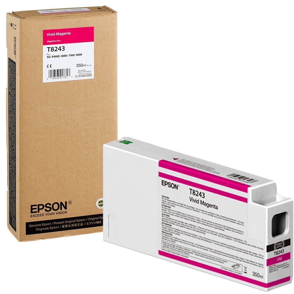 Epson T8243 - C13T824300 Kırmızı Orijinal Kartuş (350 ml)