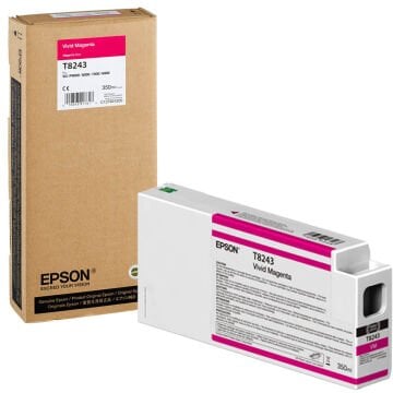 Epson T8243 - C13T824300 Kırmızı Orijinal Kartuş (350 ml)