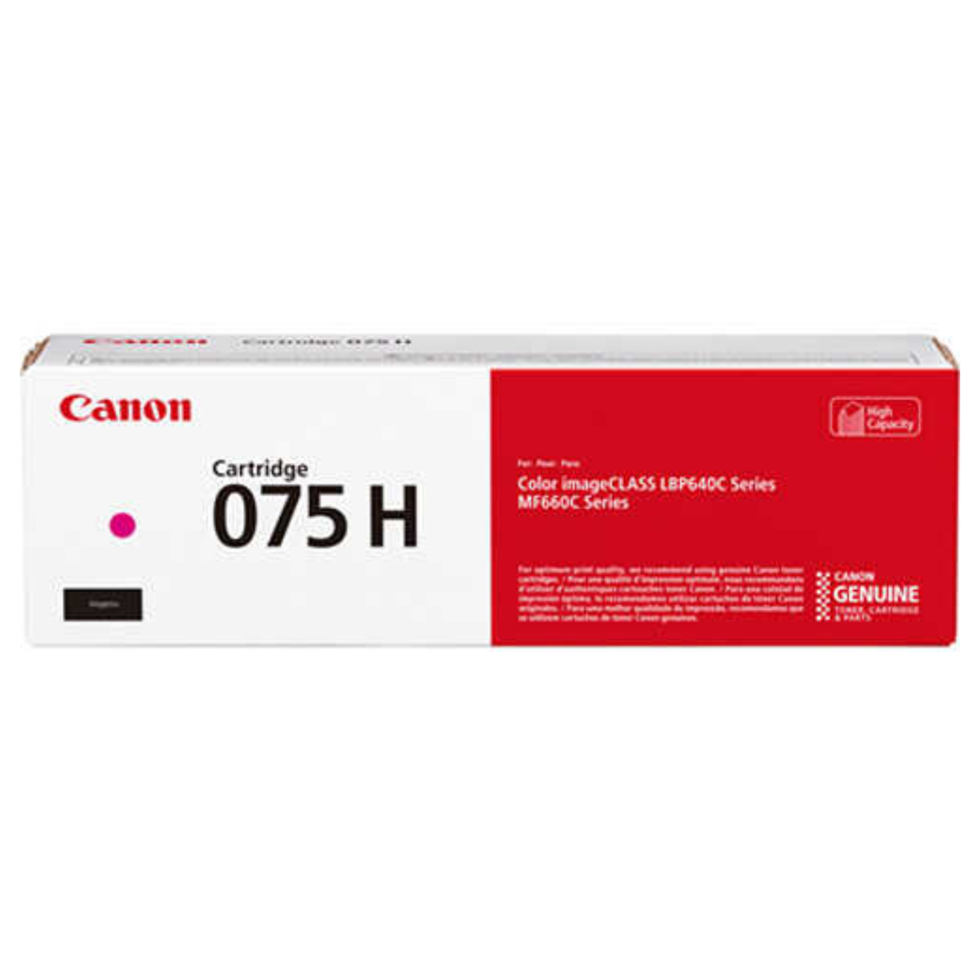 Canon CRG-075H Orijinal Toner Kırmızı / İmageCLASS MF665Cdw / MF662Cdw / LBP647Cdw / LBP646Cdw / MF663Cdw / i-SENSYS MF 664Cdw