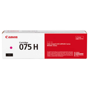 Canon CRG-075H Orijinal Toner Kırmızı / İmageCLASS MF665Cdw / MF662Cdw / LBP647Cdw / LBP646Cdw / MF663Cdw / i-SENSYS MF 664Cdw