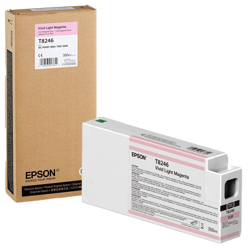 Epson T8246 – C13T824600 Açık Kırmızı Orijinal Kartuş (350 ml)