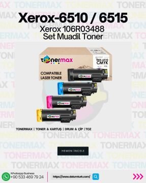 Xerox Phaser 6510 Set Muadil Toner/ WorkCentre 6515