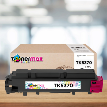 Kyocera TK-5370M Muadil Toner Kırmızı – ECOSYS MA3500cix, MA3500cifx, PA3500cx Yazıcılarla Uyumlu, Çipli, 7.000 Sayfa