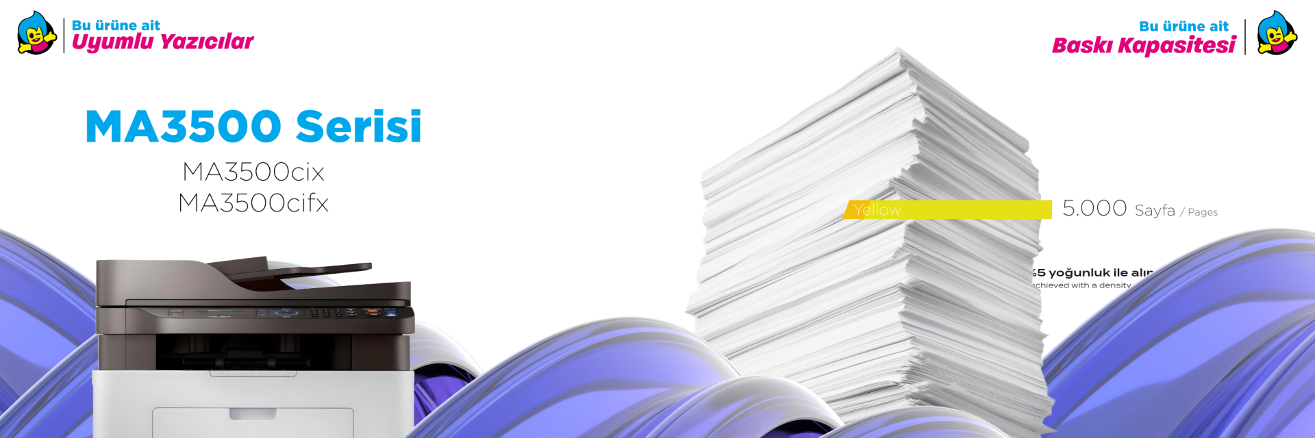 Tonermax TK-5370Y Sarı Toner