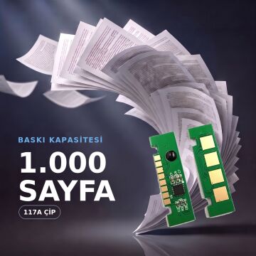 Hp 117A W2070A / HP 150a / 150nw / 178nw / 179fnw Sarı Çip