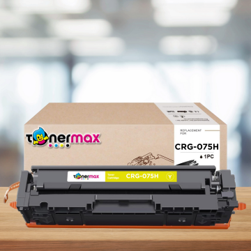 Canon CRG-075H Muadil Toner Sarı / İmageCLASS MF665Cdw / MF662Cdw / LBP647Cdw / LBP646Cdw / MF663Cdw / i-SENSYS MF 664Cdw - Çipsiz
