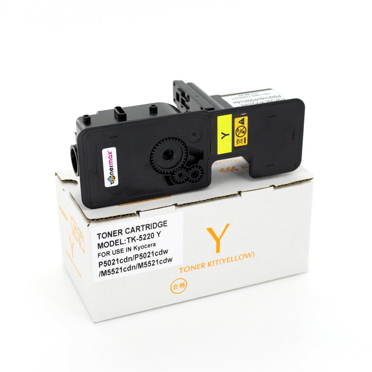 Kyocera Mita TK-5220 Sarı Muadil Toner / Ecosys P5021 / M5521