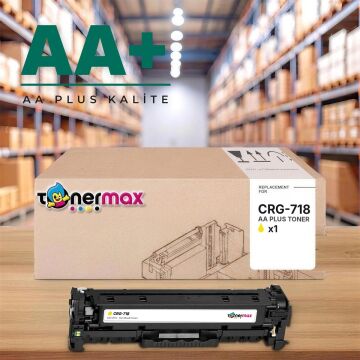 Canon CRG-718 Sarı Muadil Toner AA Plus / LBP7200Cdn / LBP7210Cdn / LBP7660Cdn / LBP7680Cx / MF724Cdw / MF728Cdw / MF729Cx / MF8330Cdn / MF8340Cdn / MF8350Cdn / MF8360Cdn / MF8380Cdw / MF8540Cdn / MF8550Cdn / MF8580Cdw