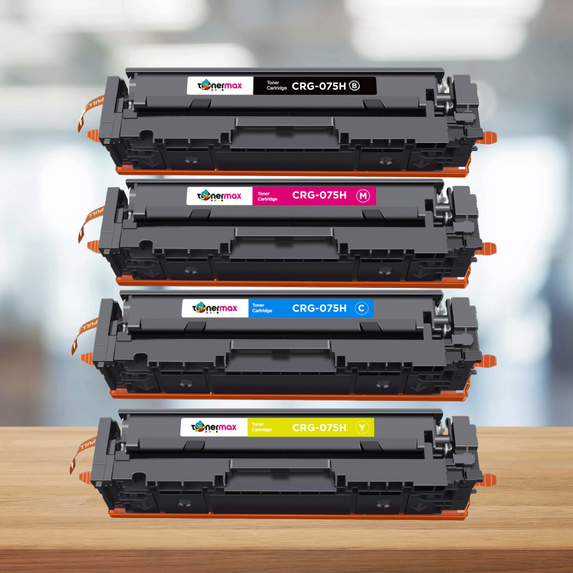 Canon CRG-075H Muadil Toner Set -Çipsiz/ İmageCLASS MF665Cdw / MF662Cdw / LBP647Cdw / LBP646Cdw / MF663Cdw / i-SENSYS MF 664Cdw