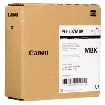 Canon PFI-307MBK Mat  Siyah (Matte Black) Orijinal Kartuş (330ml)