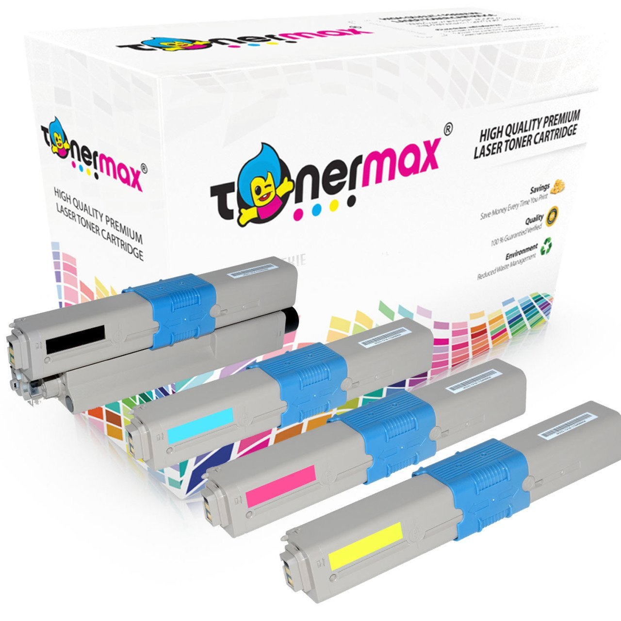 Oki ES5431 / ES3452 / ES5462 Muadil Toner Set