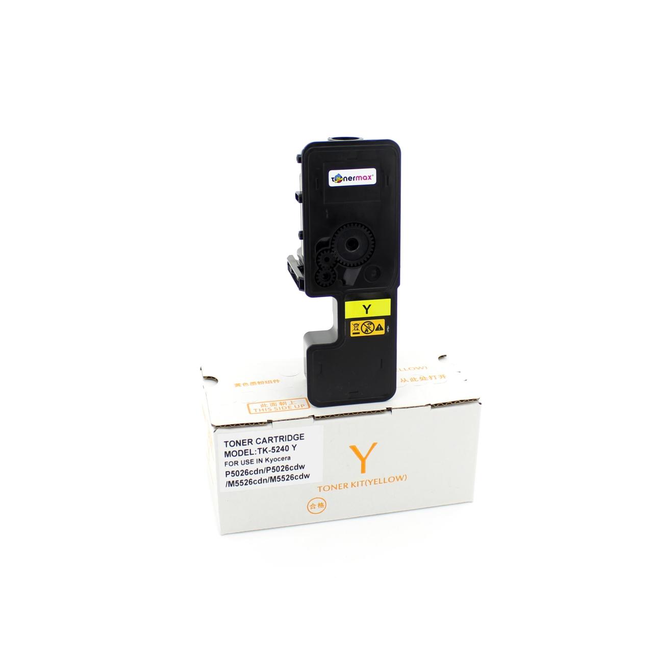 Kyocera TK-5240 Sarı Muadil Toner / Ecosys M5526 / P5026