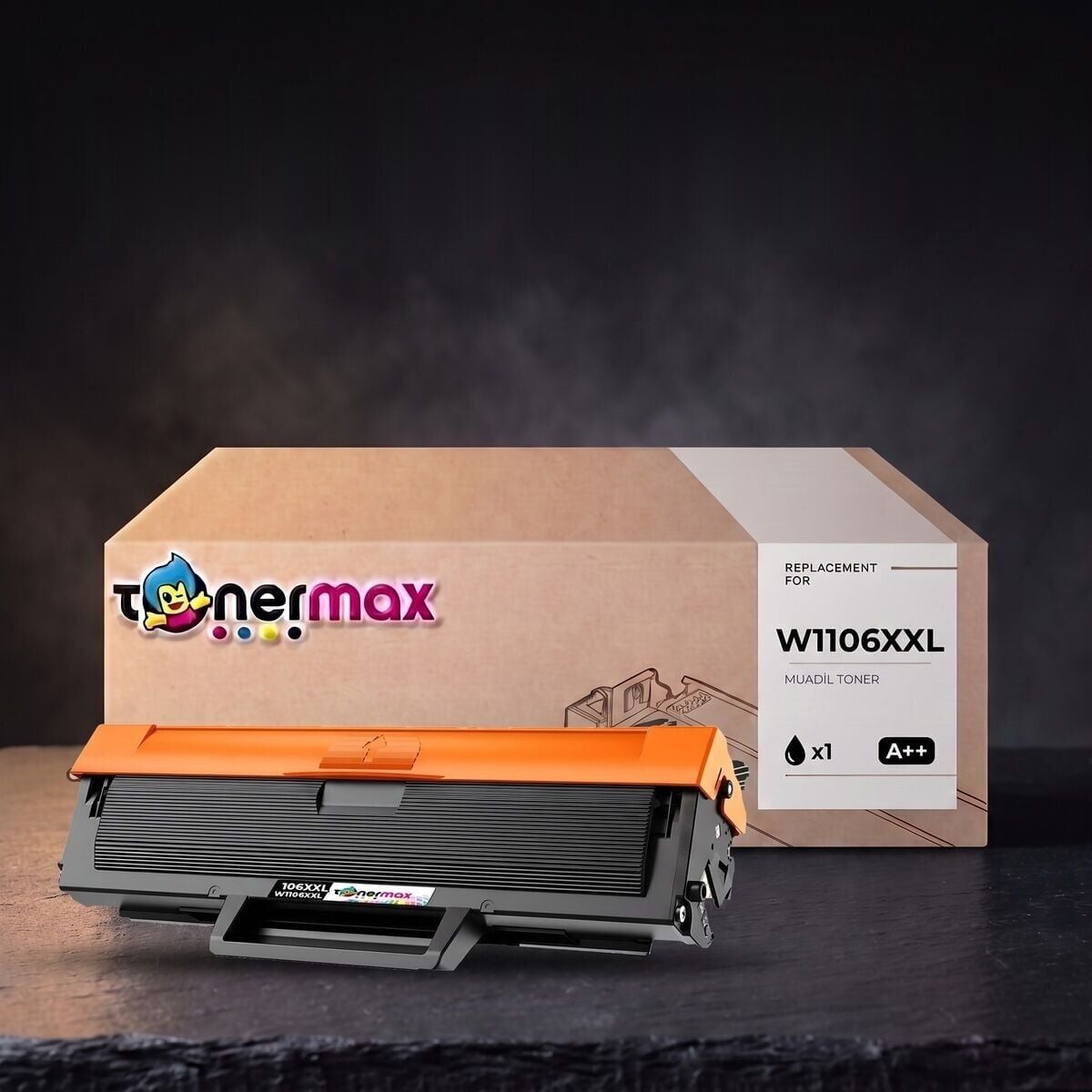 TonerMAX® W1106XXL AA Plus Muadil Toner