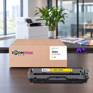 Hp 305A CE412A Sarı Muadil Toner A Plus / LaserJet Pro M351 / M375 / M451 / M475