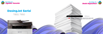 Hp 738 (498N4A) 130 ml Siyah Muadil Kartuş / DesignJet T850 / T950
