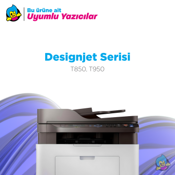 Hp 738 (498N4A) 130 ml Siyah Muadil Kartuş / DesignJet T850 / T950