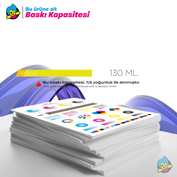 Hp 738 XL (676M8A) 300 ml Sarı Muadil Kartuş / DesignJet T850 / T950