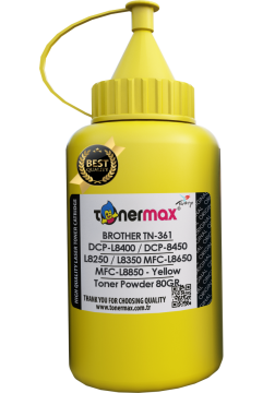 Brother TN-361 / TN-369 Toner Tozu Sarı/DCP-L8400 / DCP-8450 / HL-L8250 / HL-L8350 MFC-L8650 / MFC-L8850