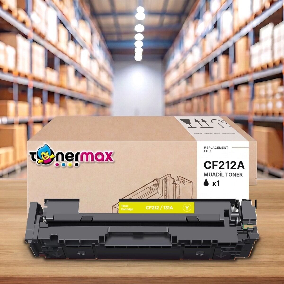 HP 131A CF212A Sarı muadil toner