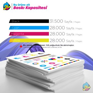 Tonermax T08N Serisi - 4 Renk Muadil Kartuş Takımı / Epson WorkForce Enterprise AM-C400 İle Uyumlu