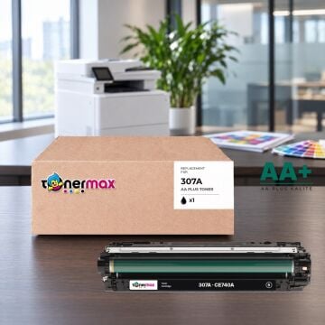 Hp 307A CE740A Siyah Muadil Toner AA Plus / Color LaserJet CP5225 / CP5225n / CP5225dn