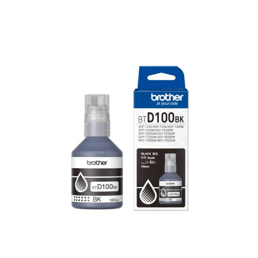 Brother BTD100 Orijinal Mürekkep Siyah / DCP T230 / T236/ T430W / T436W / T730DW / MFC 930DW / T935DW