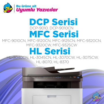 Brother TN210 / TN230 / TN240 Muadil Toner Sarı/ DCP-9010CN, HL-3040CN, HL-3070CW, MFC-9120CN, MFC-9320CW
