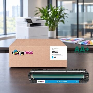 Hp 307A CE741A Mavi Muadil Toner AA Plus / Color LaserJet CP5225 / CP5225n / CP5225dn