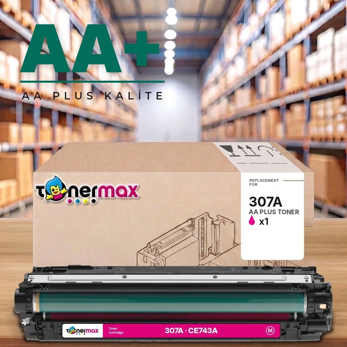 TonerMAX® 307A Kırmızı Muadil Toner — AA Plus