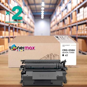 Canon CRG-056H  Muadil Toner - Çipli 2'li Paket/ LBP-325dn / LBP-325X / MF-542x / MF-543x / MF-552dw / MF-553dw