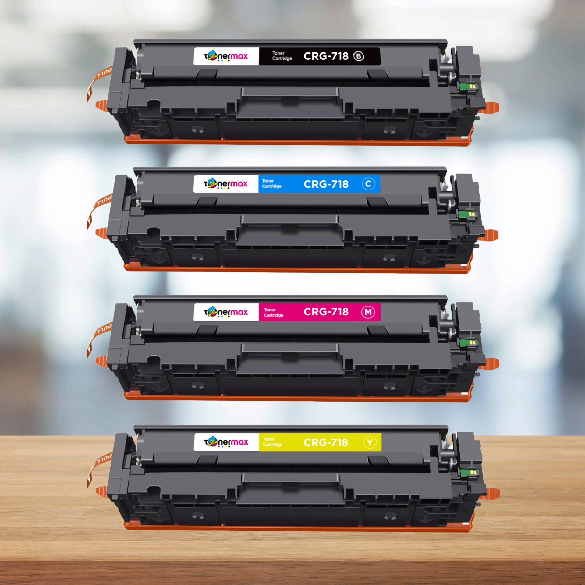 Canon CRG-718 Muadil Toneri Set / LBP-7200 / 7210 / 7680 / MF8340 / 8350 / 8360 / MF724 / MF726