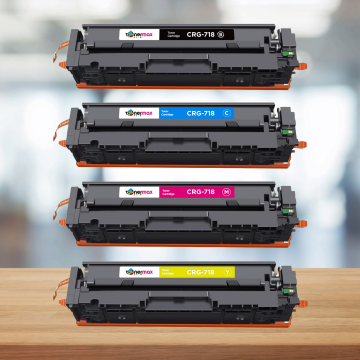 Canon CRG-718 Muadil Toneri Set / LBP-7200 / 7210 / 7680 / MF8340 / 8350 / 8360 / MF724 / MF726