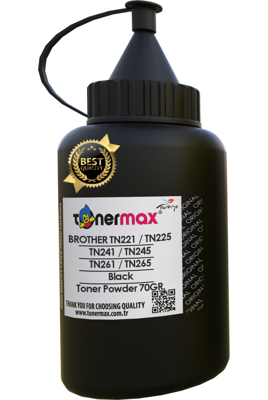 Brother TN-225 Toner Tozu Siyah/ TN-245 / TN-255 / TN-265 / HL-3140 / HL-3150 / HL-3170 / DCP-9020