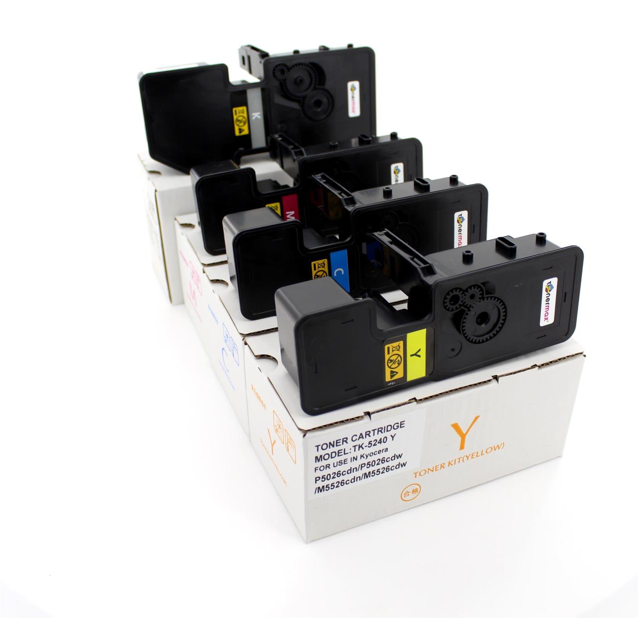 Kyocera TK-5240 Set Muadil Toneri / Ecosys M5526 / P5026