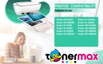 Brother TN-3290 Muadil Toner /TN650 / HL5340 /HL5350 /HL5370 /HL5380 /DCP8070 /DCP8085 /MFC8370 /MFC8380 /MFC8880 /MFC8890